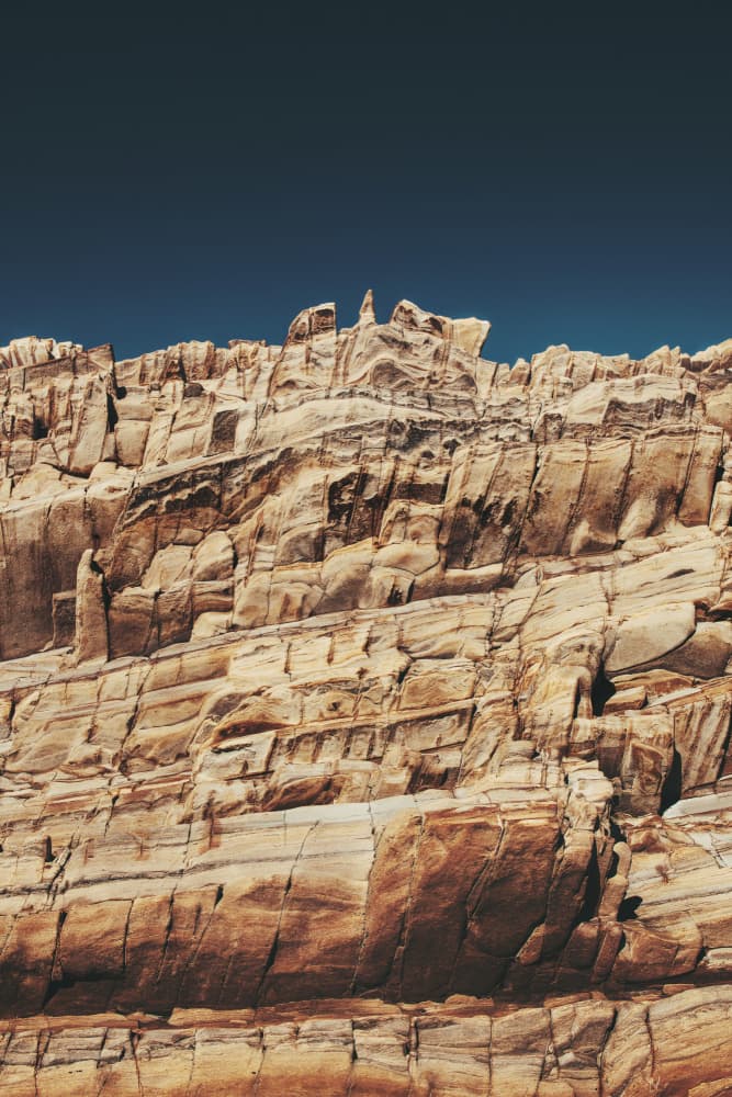 Ancient Rock Layers by Tim Mossholder — canvas wall art