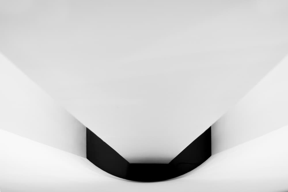 Abstract Curves Contrast by Gerard Valckx — canvas wall art