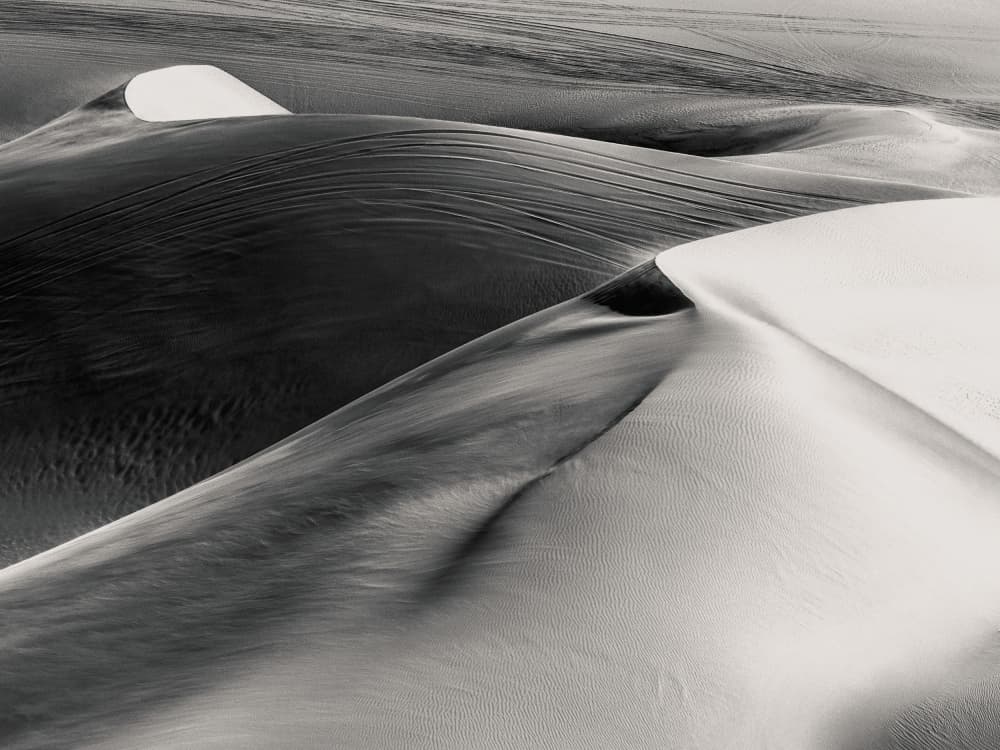 Desert Sand Shadows by Hesham Ragab — canvas wall art