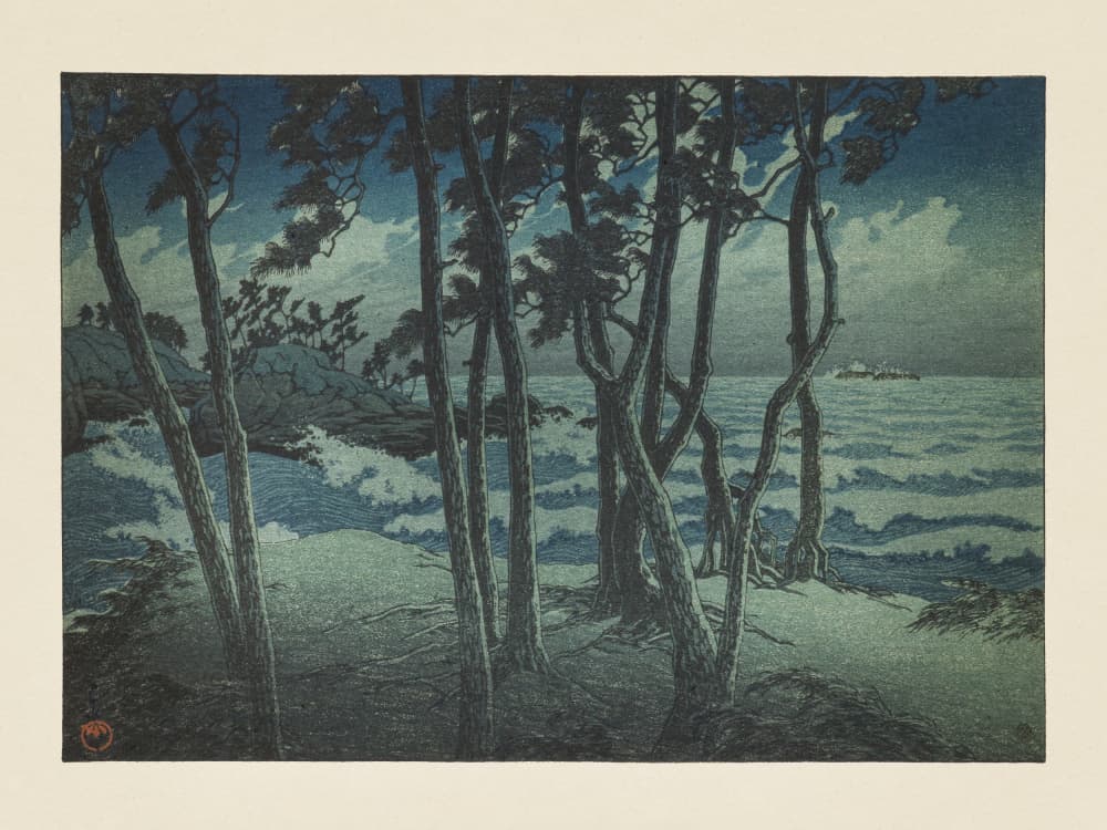 Hinomisaki, Izumo, From the Series “souvenirs of Travels, Third Series”