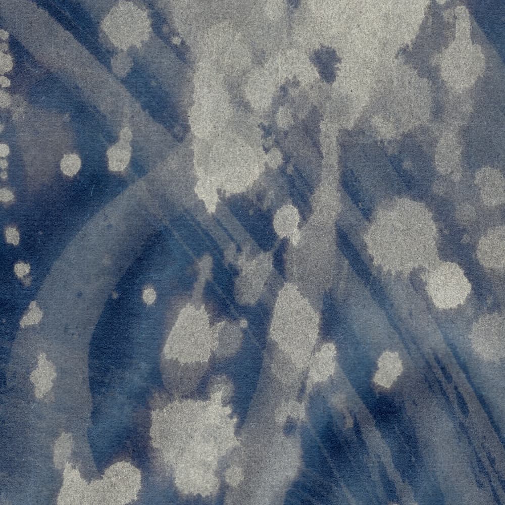 Dynamic Blue Silver by Dina Dankers — canvas wall art