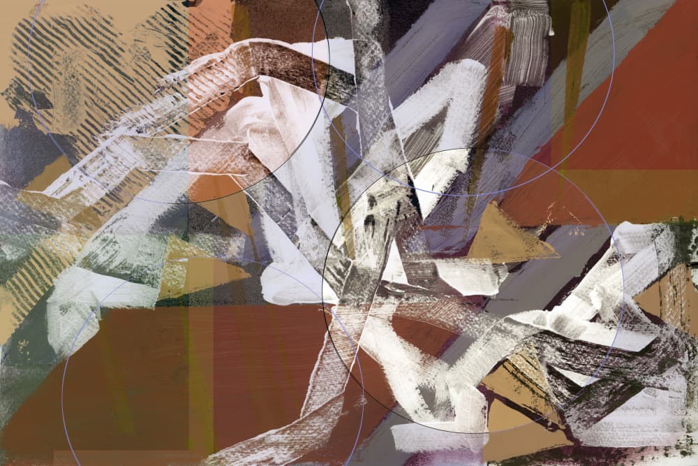Dynamic Abstract Forms by cartissi — canvas wall art