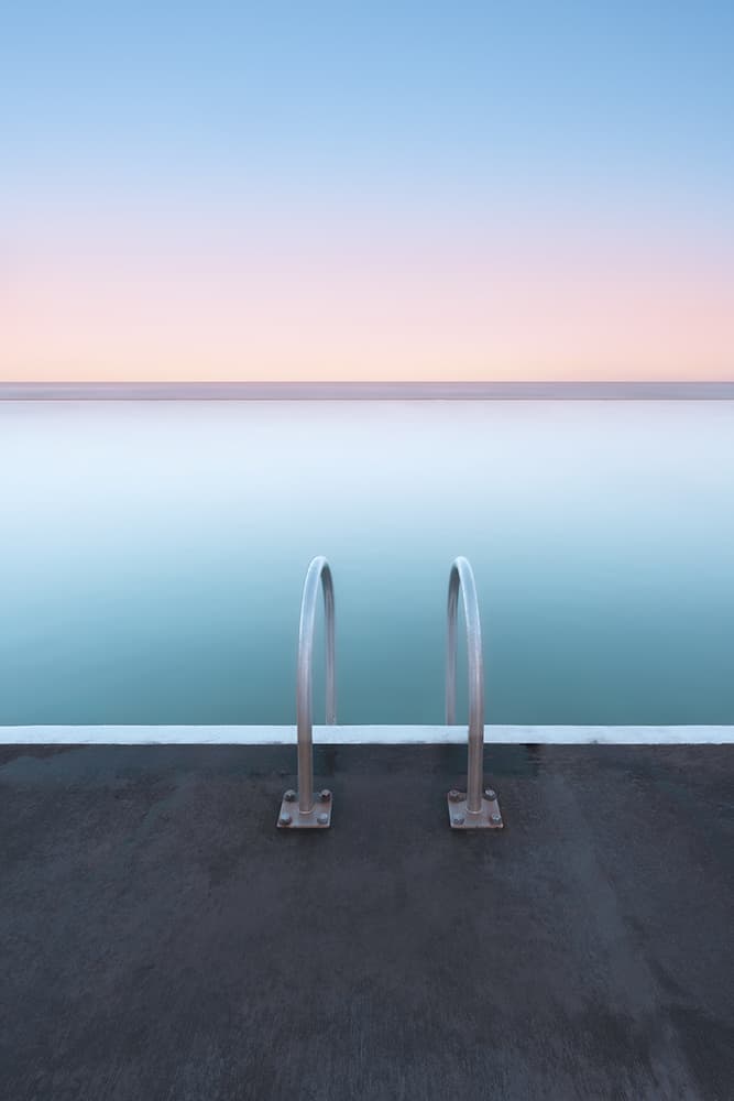 Still Water Horizon by Jingshu Zhu — canvas wall art