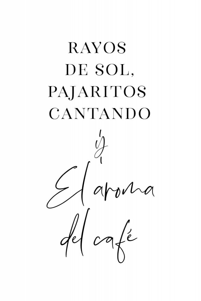 Spanish Morning Coffee by Rosana Laiz Blursbyai — canvas wall art