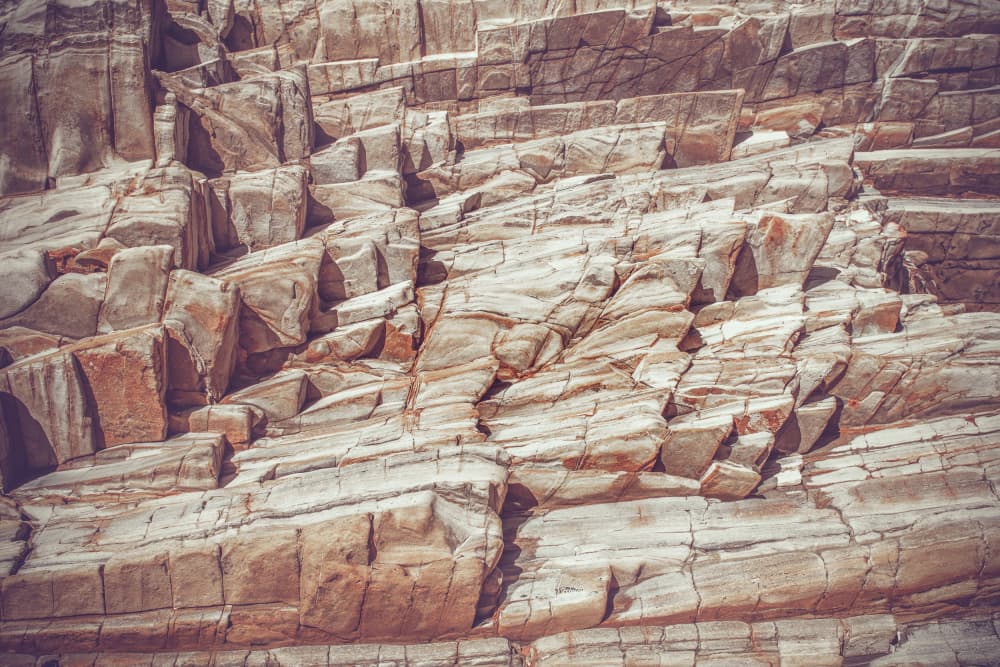 Natural Stone Layers by Tim Mossholder — canvas wall art