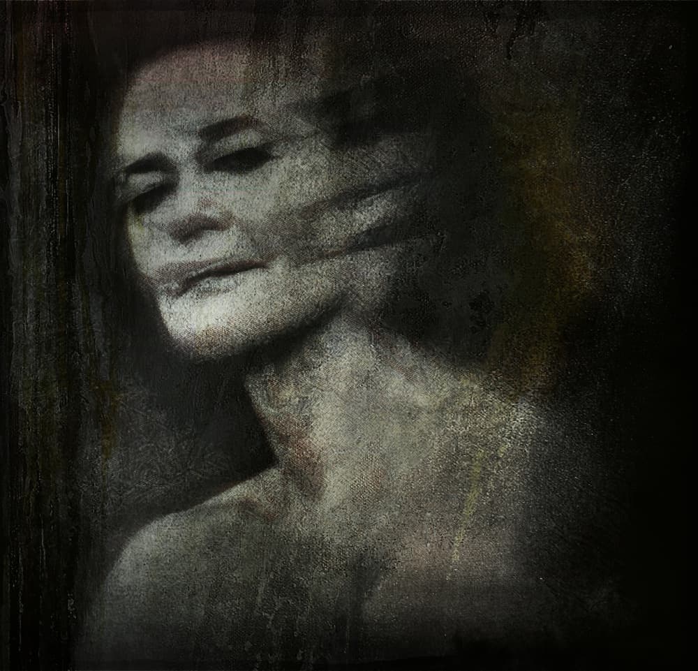 Melancholy Fading Woman by Dalibor Davidovic — canvas wall art