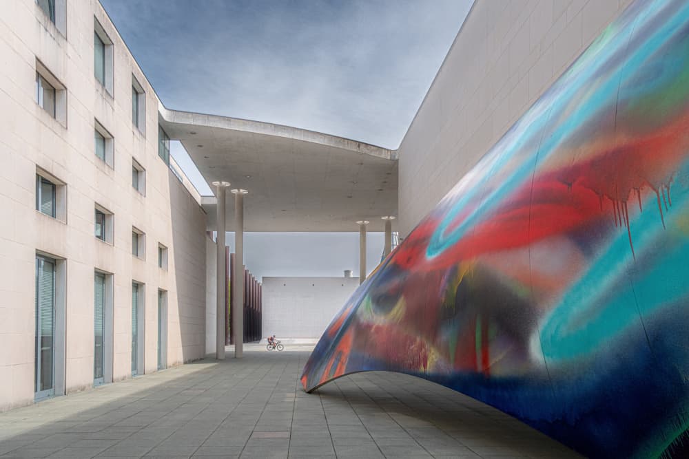 Modern Architecture Sculpture by Kilian CabGuy — canvas wall art