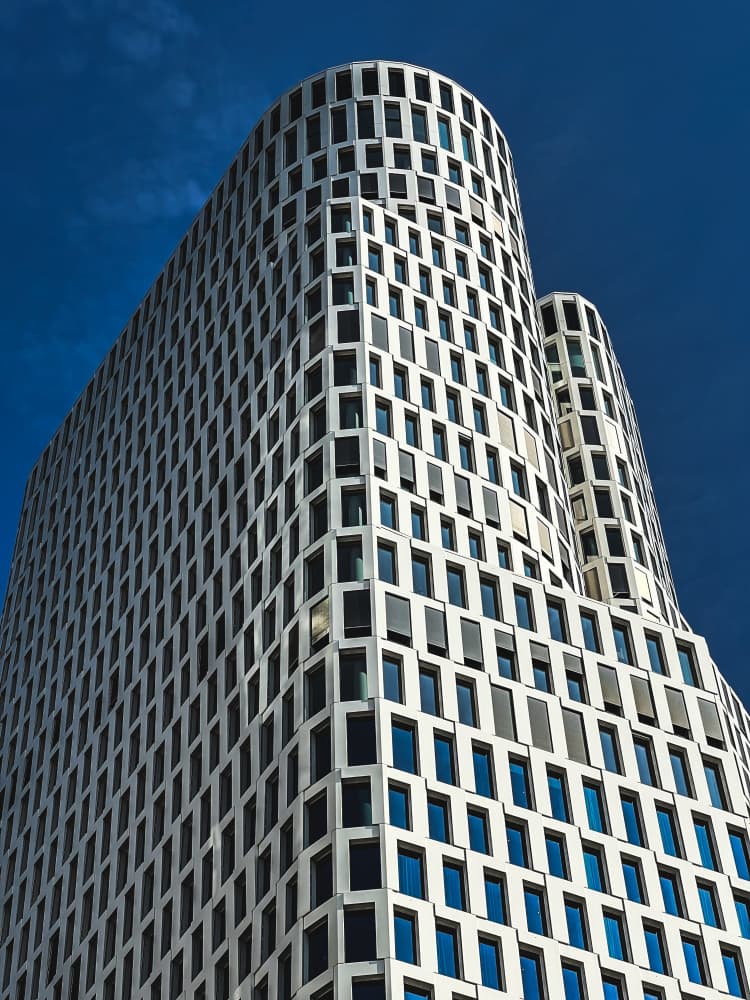 Modern Urban Architecture by Dmitrii Rabeev — canvas wall art
