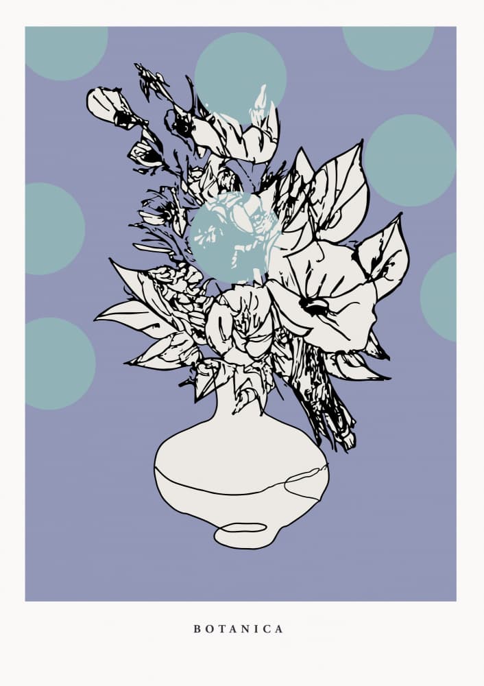 Botanicalineno17 by Treechild — canvas wall art