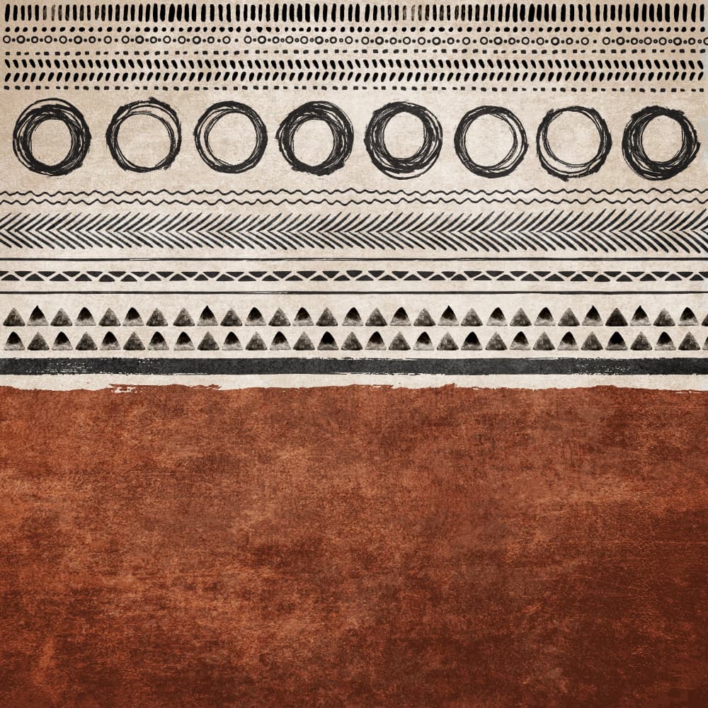 Tribal Rhythms by Emel Tunaboylu — canvas wall art