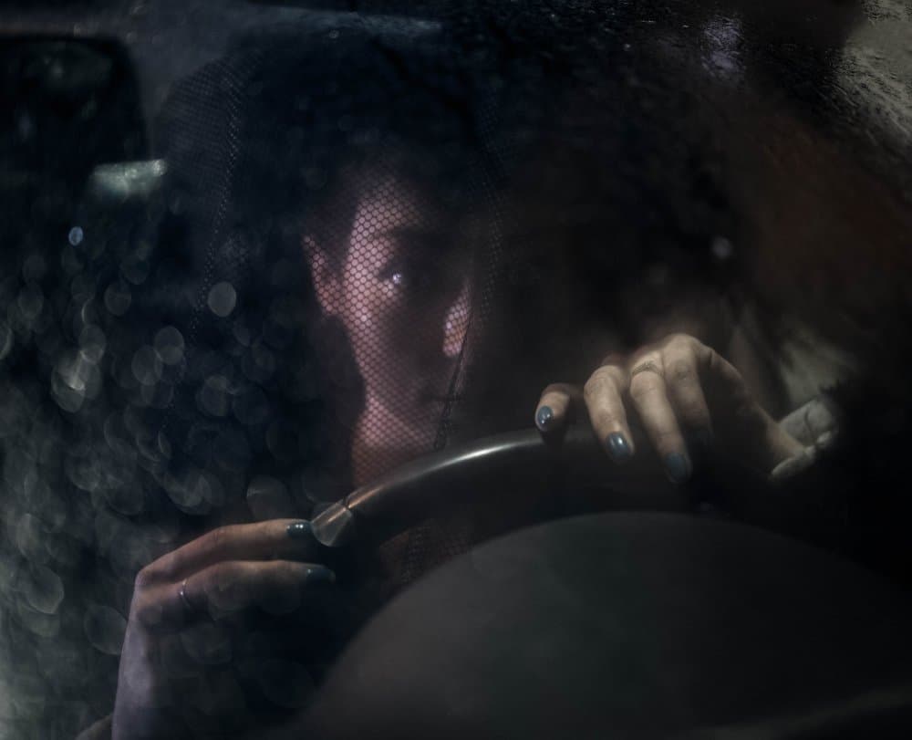 Rainy Night Driver by Yuri Shepelev — canvas wall art