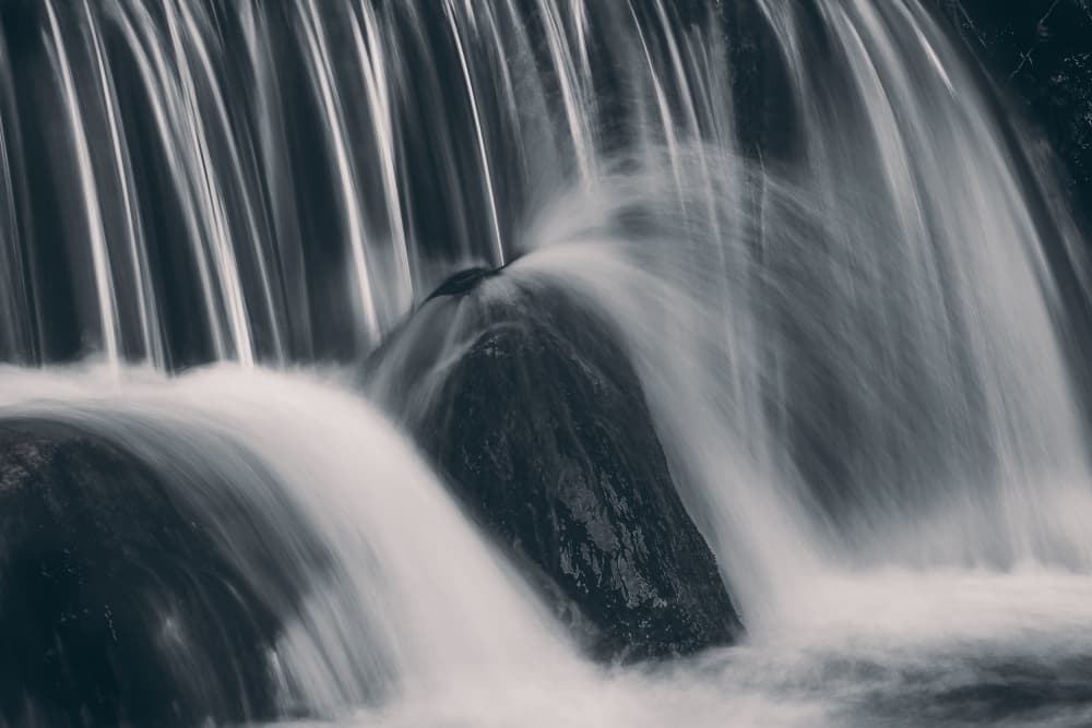 Flowing Water Cascade by Eduard Andrica — canvas wall art