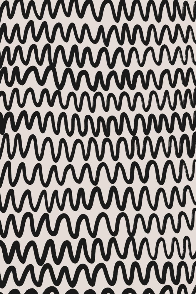 Zigzag Symphony by Treechild — canvas wall art