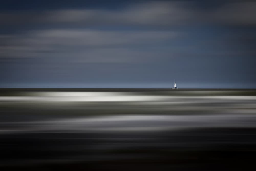 Sailing Serenity by Anita Martin AnnaPileaFotografie — canvas wall art