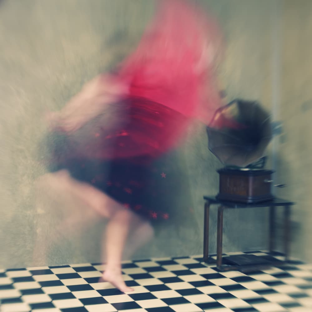Vintage Dance Movement by Mel Brackstone — canvas wall art
