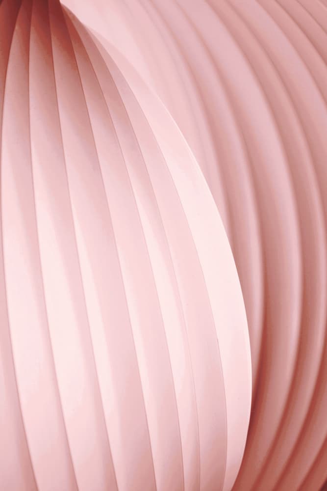 Pink Abstract Curves by Christina Sillen — canvas wall art
