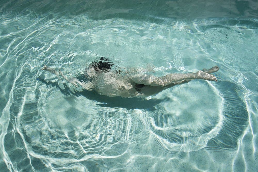 Swimming in Sunlight by Mel Brackstone — canvas wall art