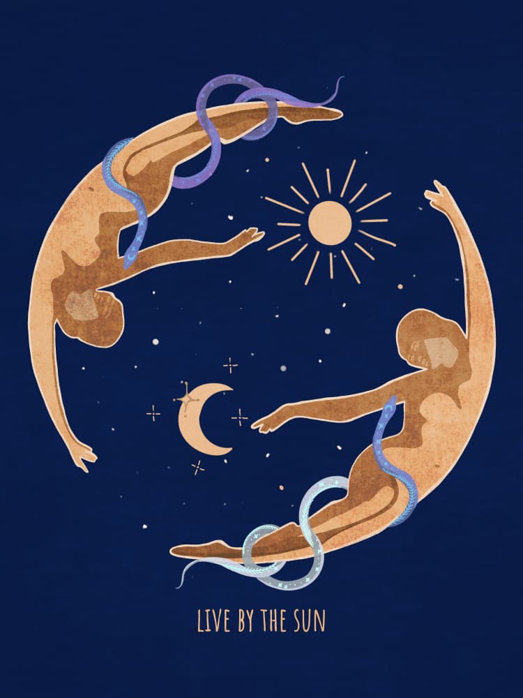 Celestial Harmony by Emel Tunaboylu — canvas wall art