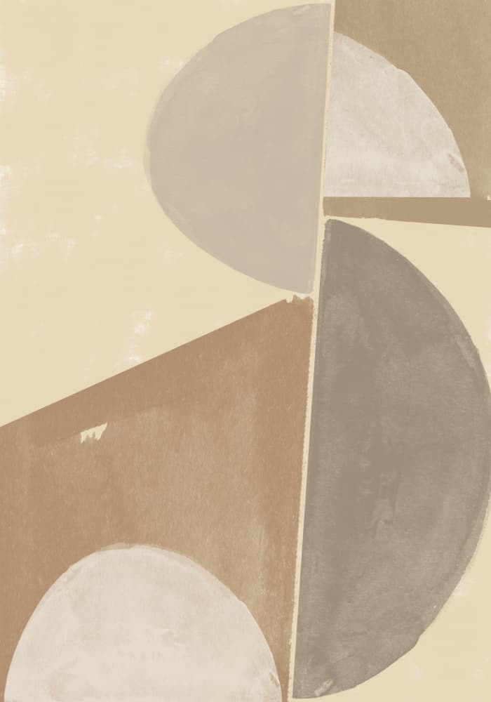 Geometric Harmony by THE MIUUS STUDIO — canvas wall art