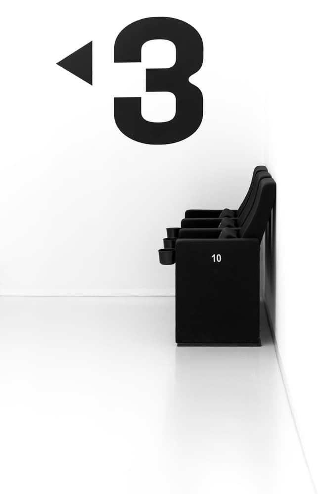 Sleek Cinema Number 3 by Greetje van Son — canvas wall art