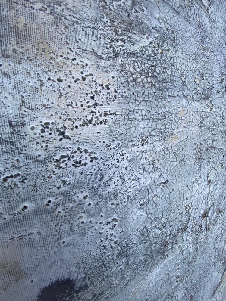 Cracked Metallic Texture by Gabriela Aleksandra Szuba — canvas wall art