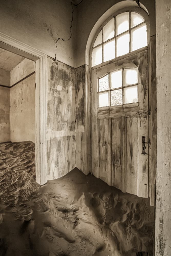 Abandoned Desert Interior by Fion Wong — canvas wall art