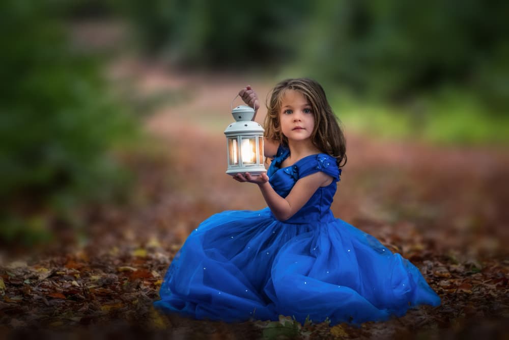 Enchanted Forest Child by Joško Šimic — canvas wall art