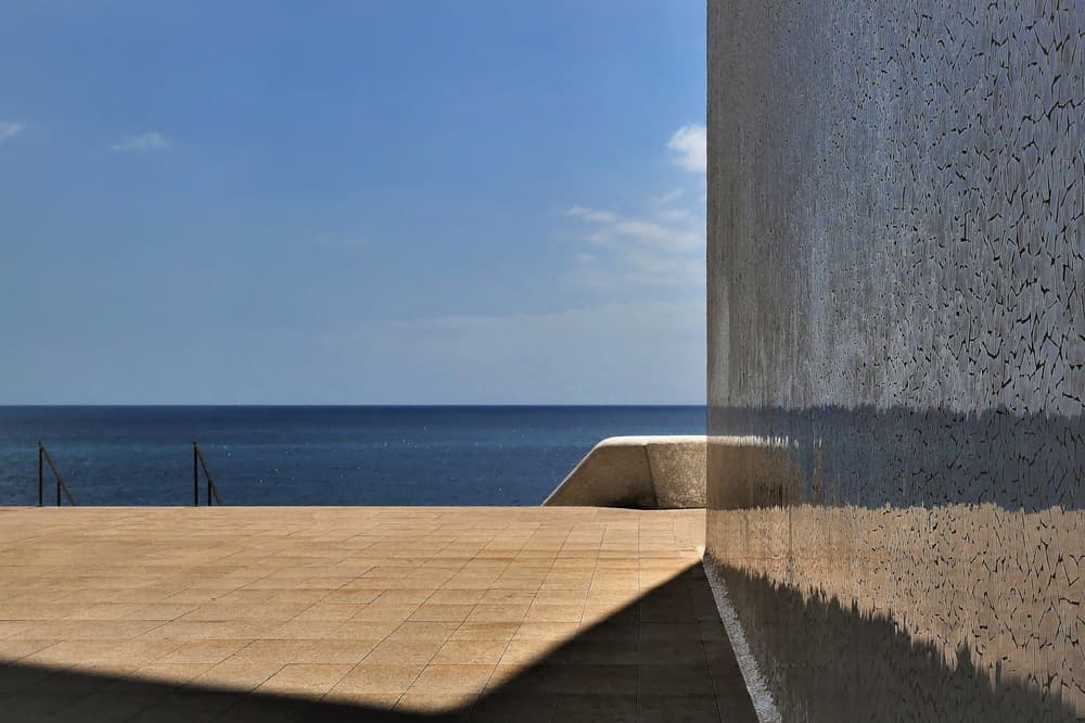 Ocean Horizon Abstract Wall by Markus Auerbach — canvas wall art