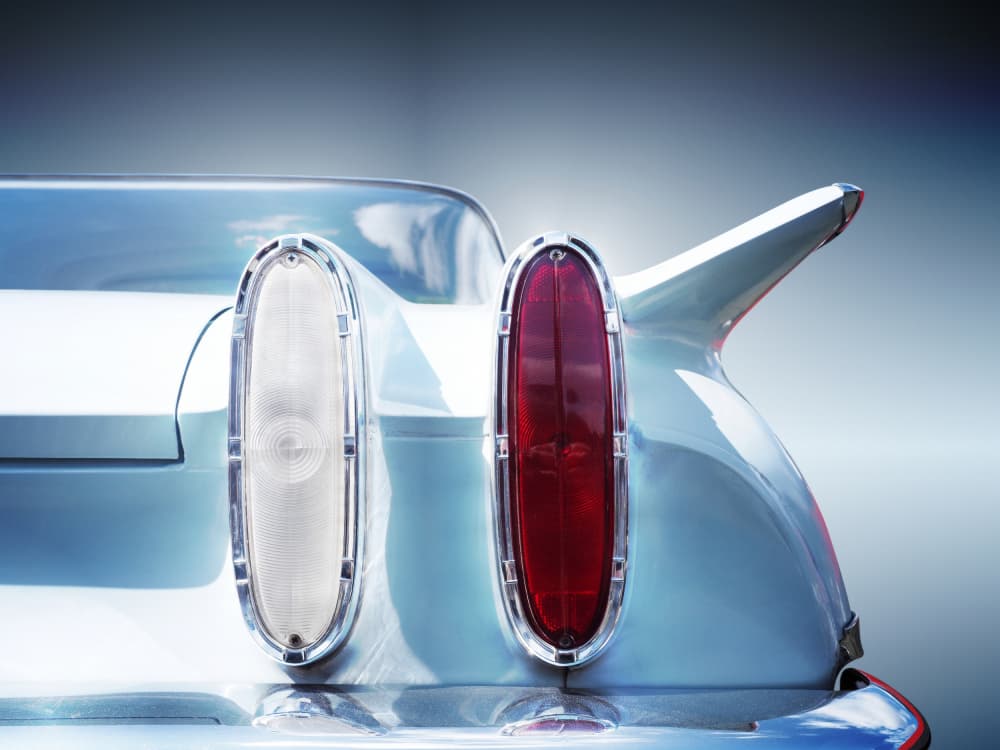 Classic Car Tail Fin by Beate Gube — canvas wall art