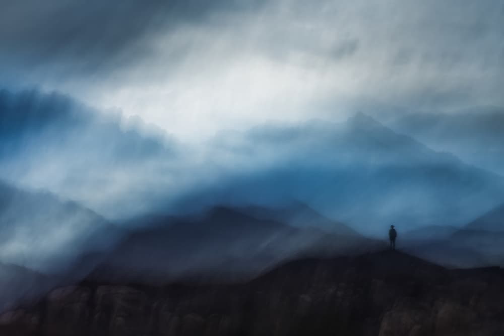 Solitary Mountain View by Fernando Molina — canvas wall art