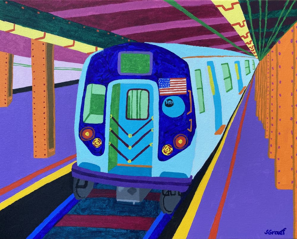 Subway by Sue Graef — canvas wall art