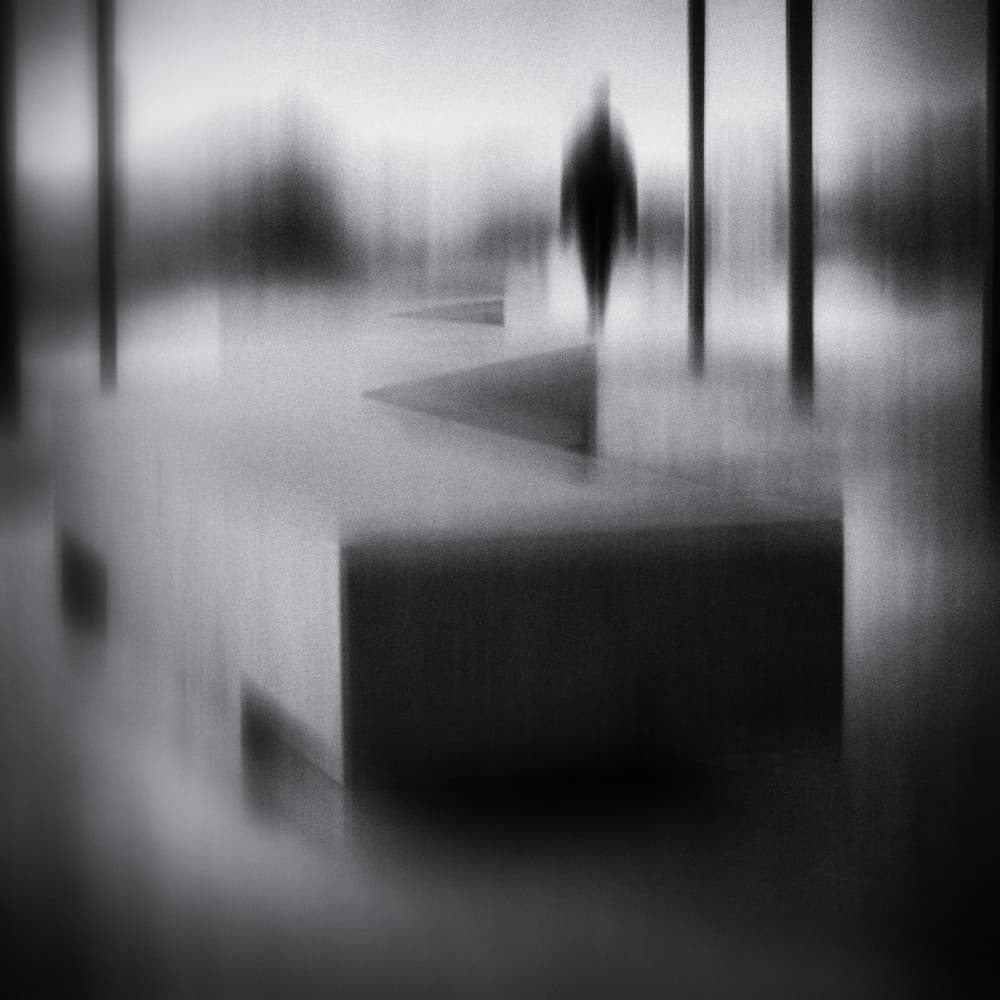 Abstract Urban Motion by Ina Tänzer — canvas wall art