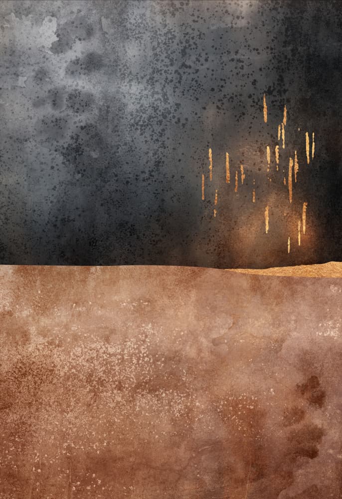 Golden Light Horizon by Elisabeth Fredriksson — canvas wall art