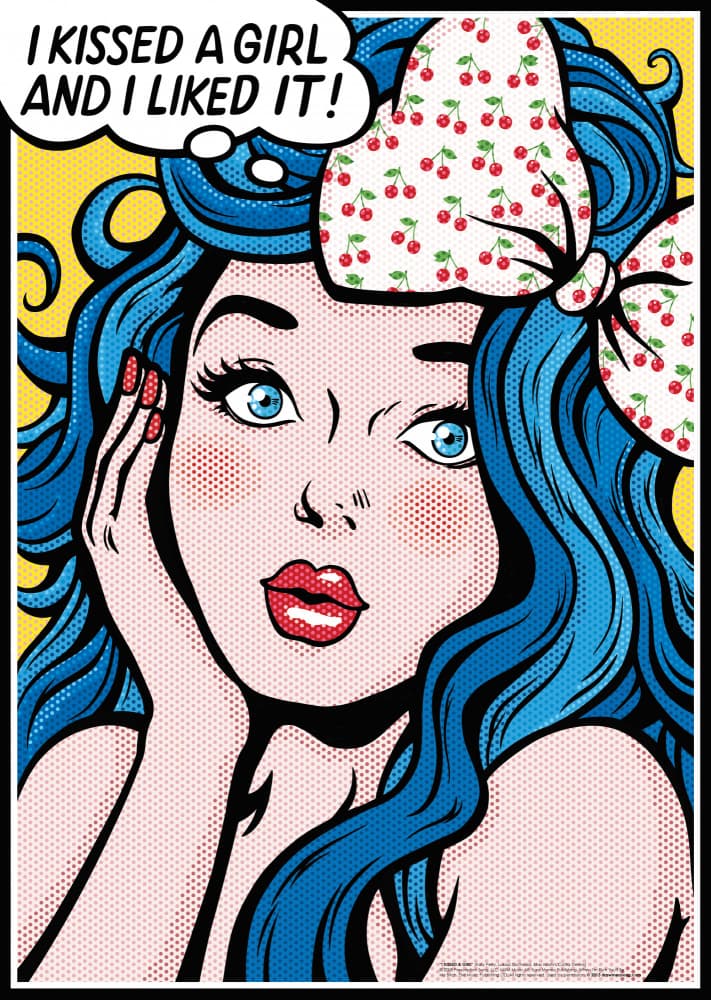 Pop Art Confession by Nour Tohme — canvas wall art
