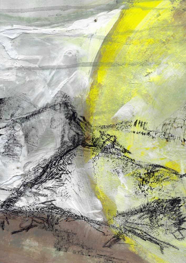 Abstract Mountain Light