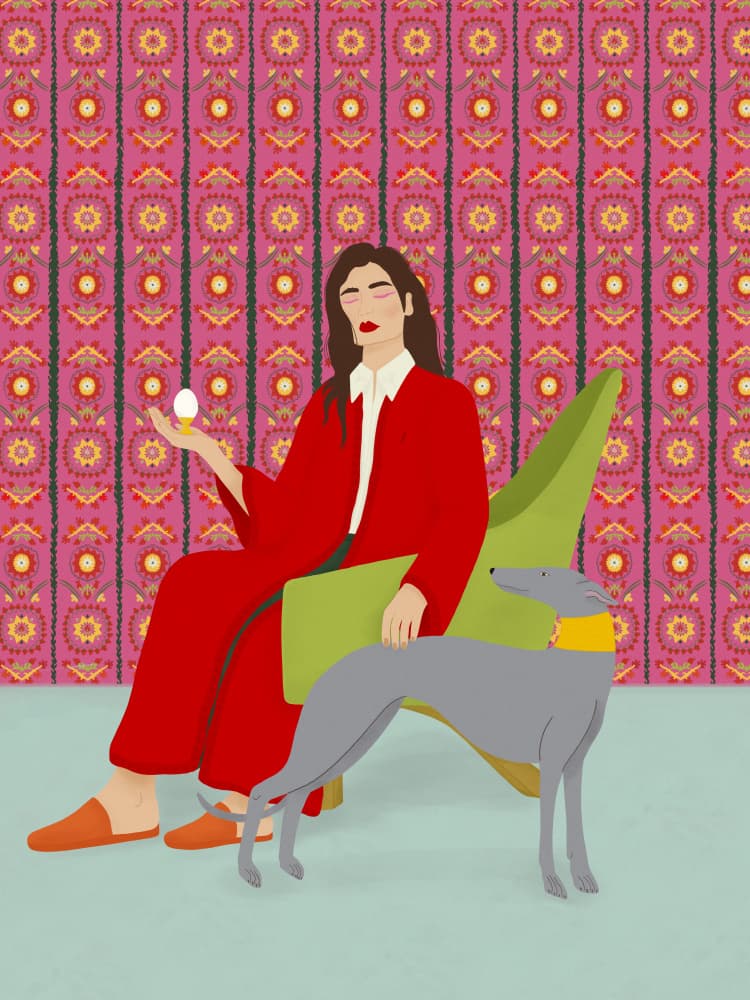 Wonderful Egg by Jota de jai — canvas wall art