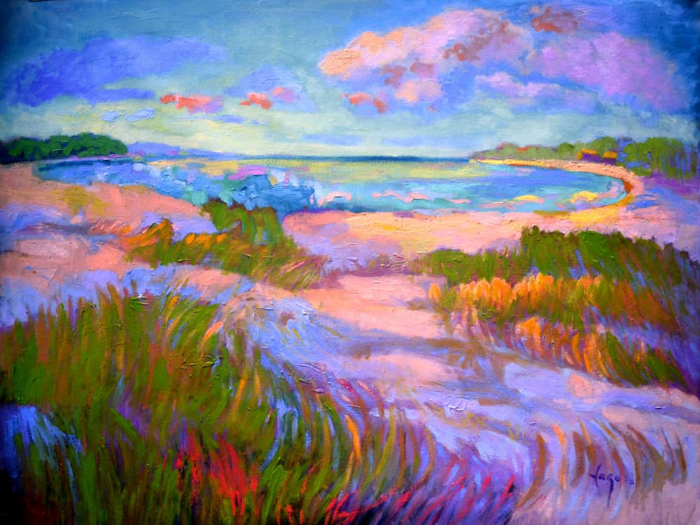 Nature Inspired Landscape by Dorothy Fagan — canvas wall art