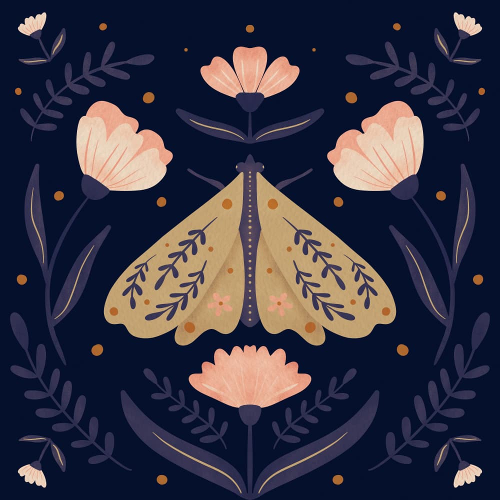 Golden Moth Garden