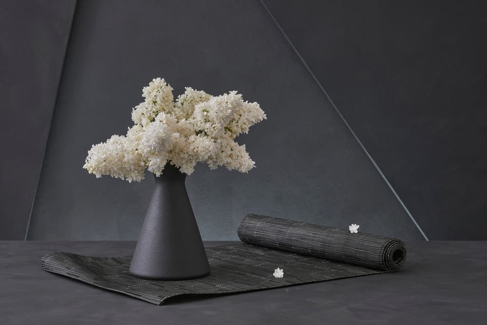 White Lilac Still Life by Christophe Verot — canvas wall art
