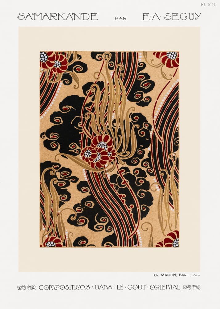 Samarkande 14 by Emile Alain Seguy — canvas wall art