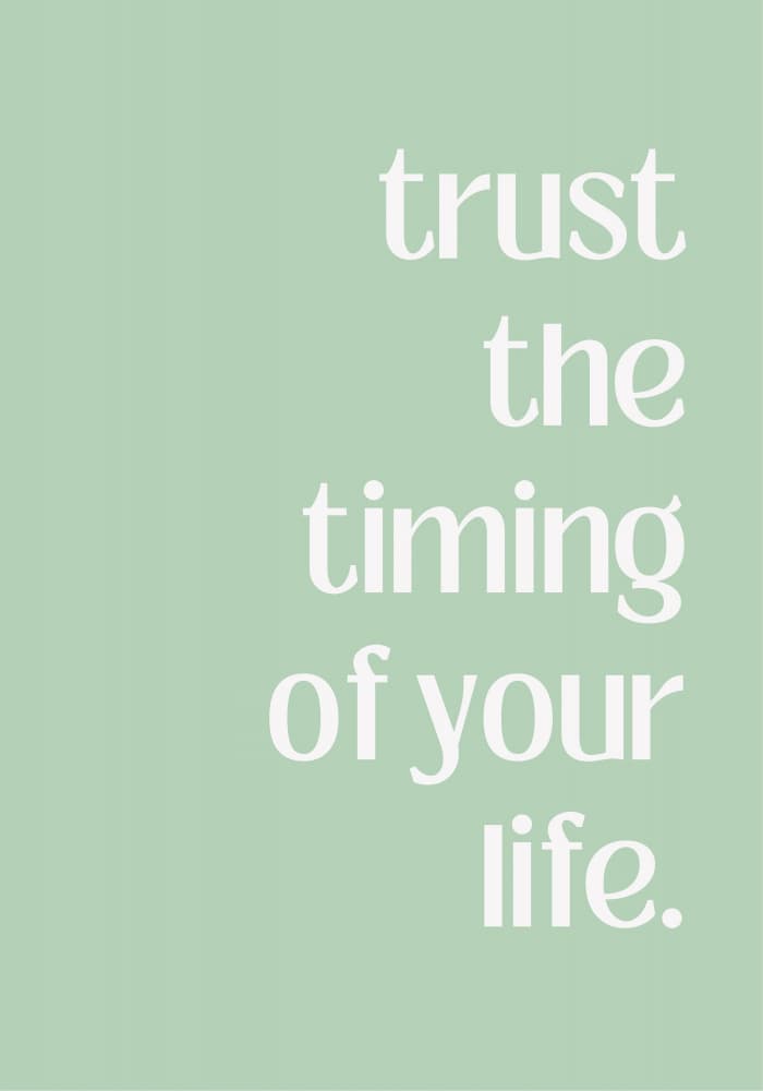 Trust the Journey by Athene Fritsch — canvas wall art