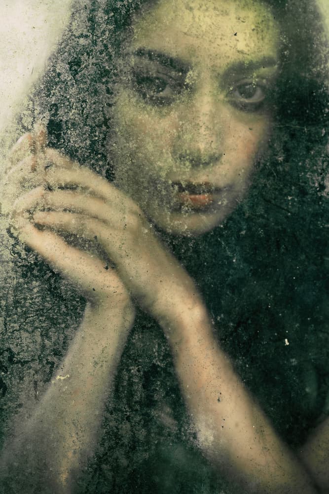 Enigmatic Vintage Gaze by Jacob Tuinenga — canvas wall art