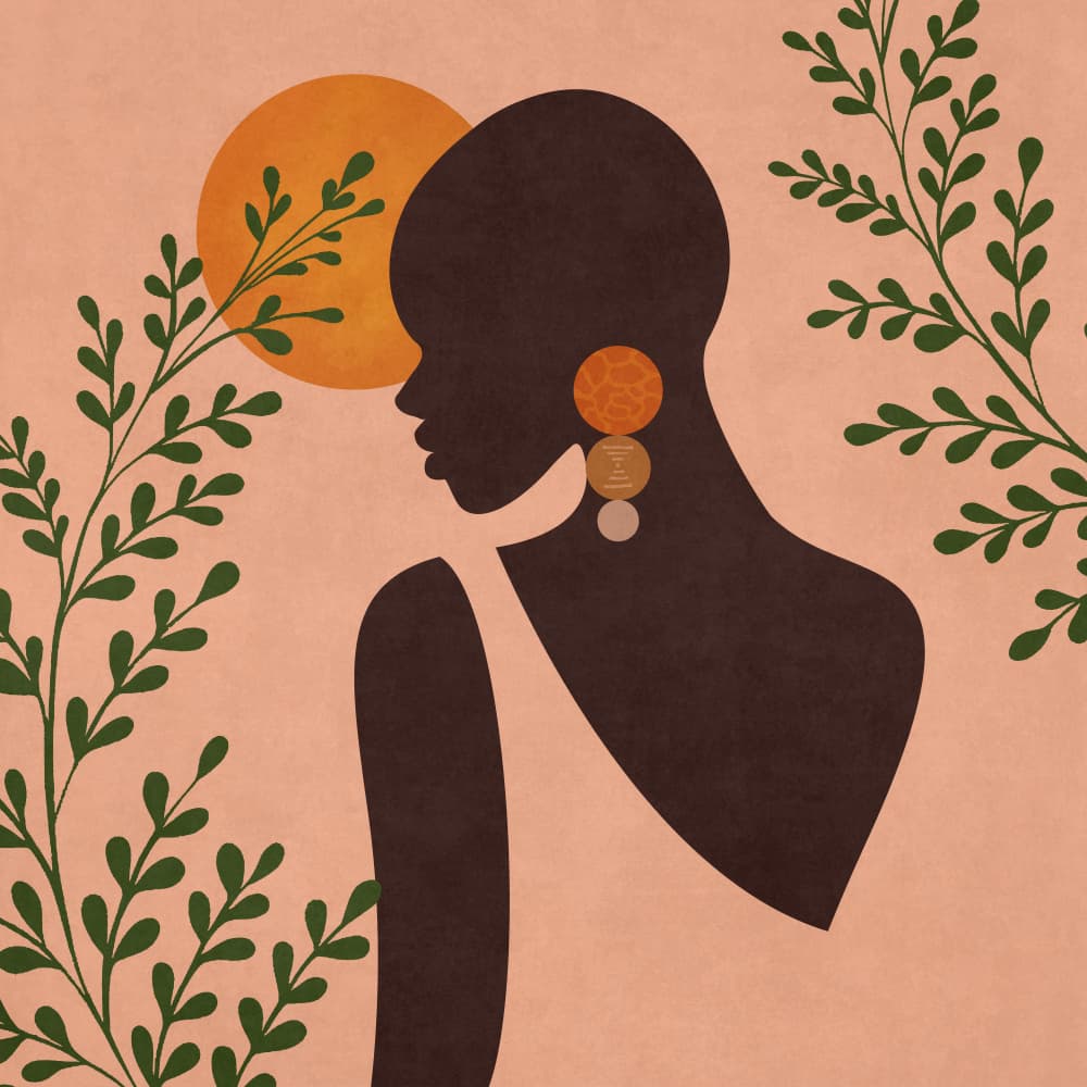 Sunlit Silhouette by Emel Tunaboylu — canvas wall art