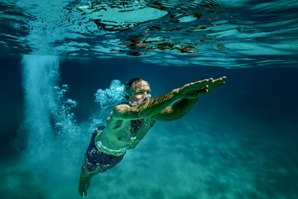 Spirit of the lagoon by Serge Melesan — canvas wall art