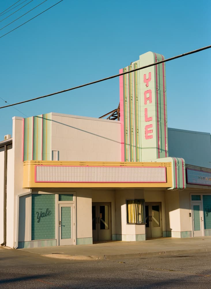 Pastel Art Deco Theater by Bethany Young — canvas wall art