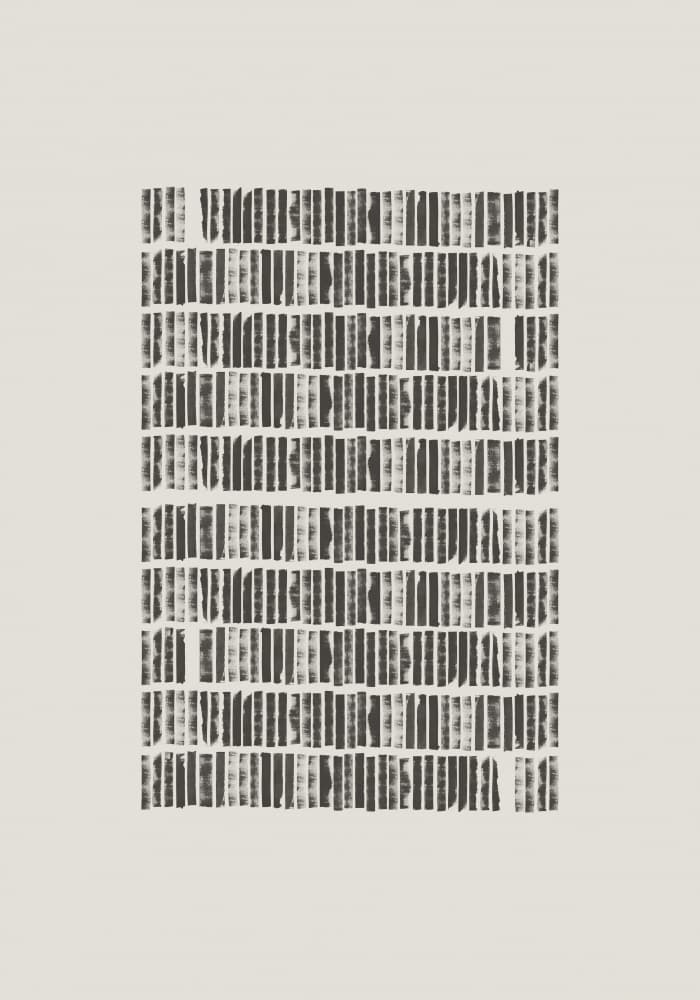 Monochrome Patterns by THE MIUUS STUDIO — canvas wall art