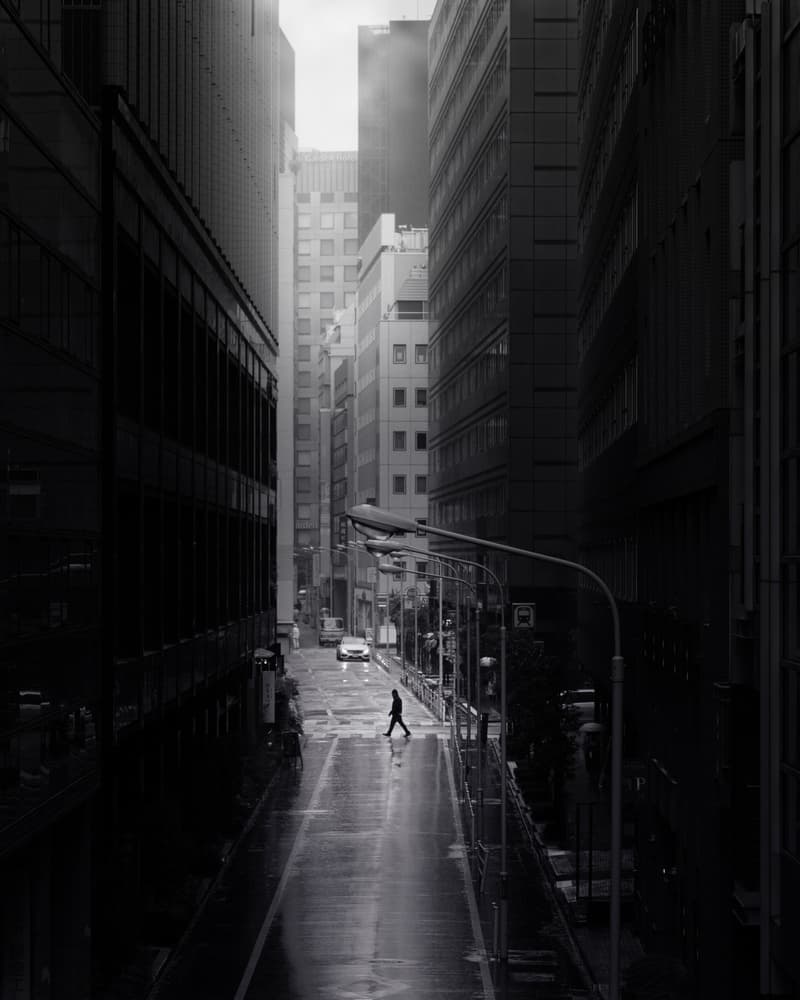 Rainy City Walk by Yasuhiro Takachi — canvas wall art