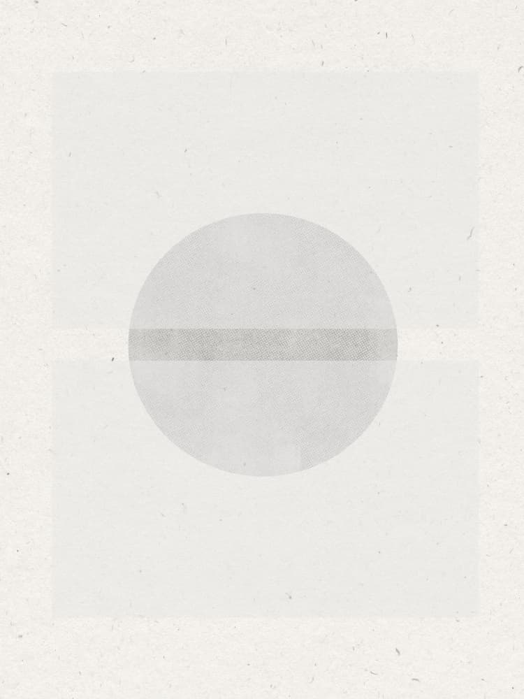 Subtle Eclipse by THE MIUUS STUDIO — canvas wall art