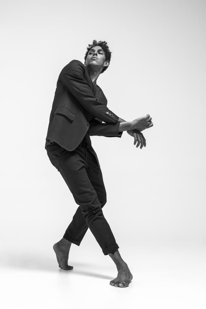Elegant Dancer in Suit by Alexandr — canvas wall art