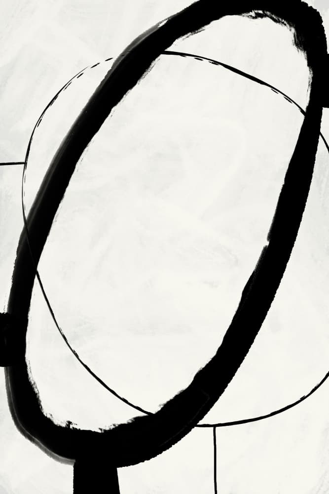 Bold Curves Unite by Treechild — canvas wall art